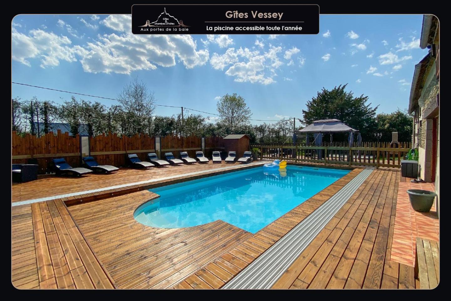 Aux Portes De La Baie - Vessey Exterior foto