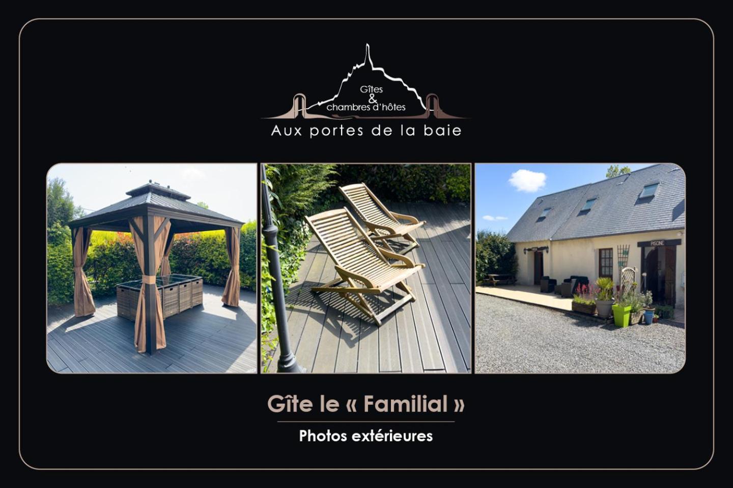 Aux Portes De La Baie - Vessey Exterior foto